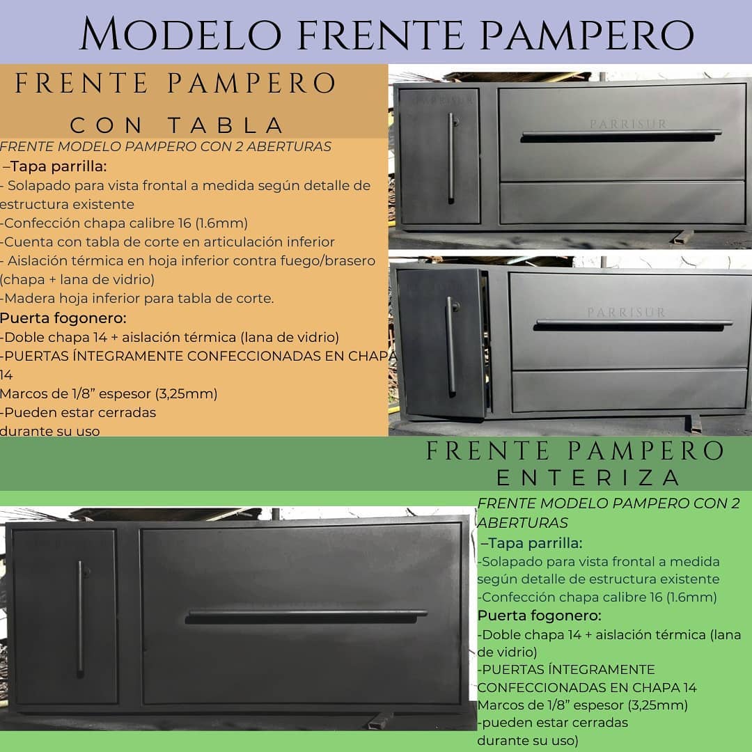 Frente completo Pampero